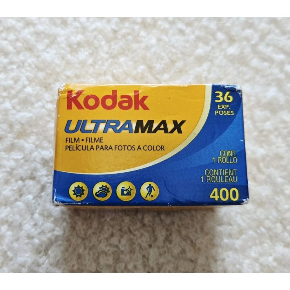 Kodak Ultramax 400 Film Roll, 36 EXP